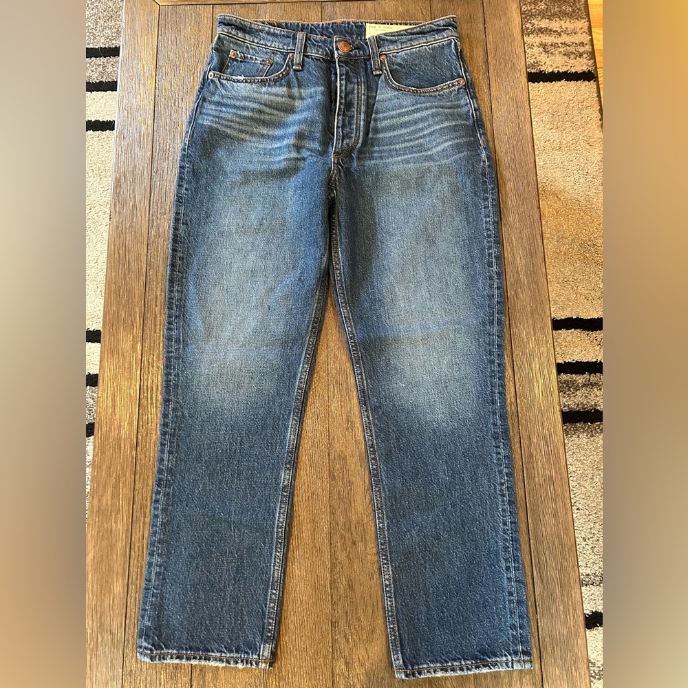 LIKE NEW Rag & Bone Nina High-Rise Ankle Cigarette Jeans Size 27